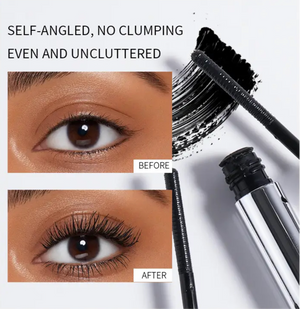 PRIVATE LABEL, 100 pcs Wholesale Luxury PREMIUM Quality Vegan, Cruelty Free 
Viral Metal Silver Plating Package, 4D Volume, Long Lasting Black Mascara with 360 Degree Self-Angled Threaded Brush for Even Coated Non-Clumping Lashes.