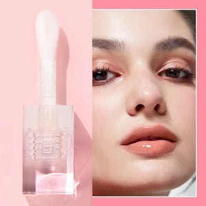 PRIVATE LABEL, 100pcs Wholesale Luxury PREMIUM Quality Vegan, Cruelty Free Clear Plumping Lipgloss, Moisturizing Fruity Tinted Color Changing Lip Oil