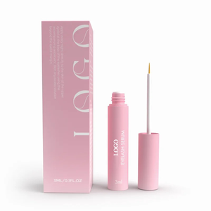 PRIVATE LABEL, Wholesale Luxury PREMIUM Quality, Vegan, Cruelty Free, Professional New Luxury Rapid 3D Max Applicator, Bio Activating Eyebrow and Eyelash Growth Serum 3ml