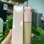 PRIVATE LABEL, 100 pcs Wholesale Luxury PREMIUM Quality Vegan, Cruelty Free 
Custom Cute Pink Heart Shaped Full Waterproof Coverage Long Lasting Matte SPF20 Liquid Foundation 30 Shades