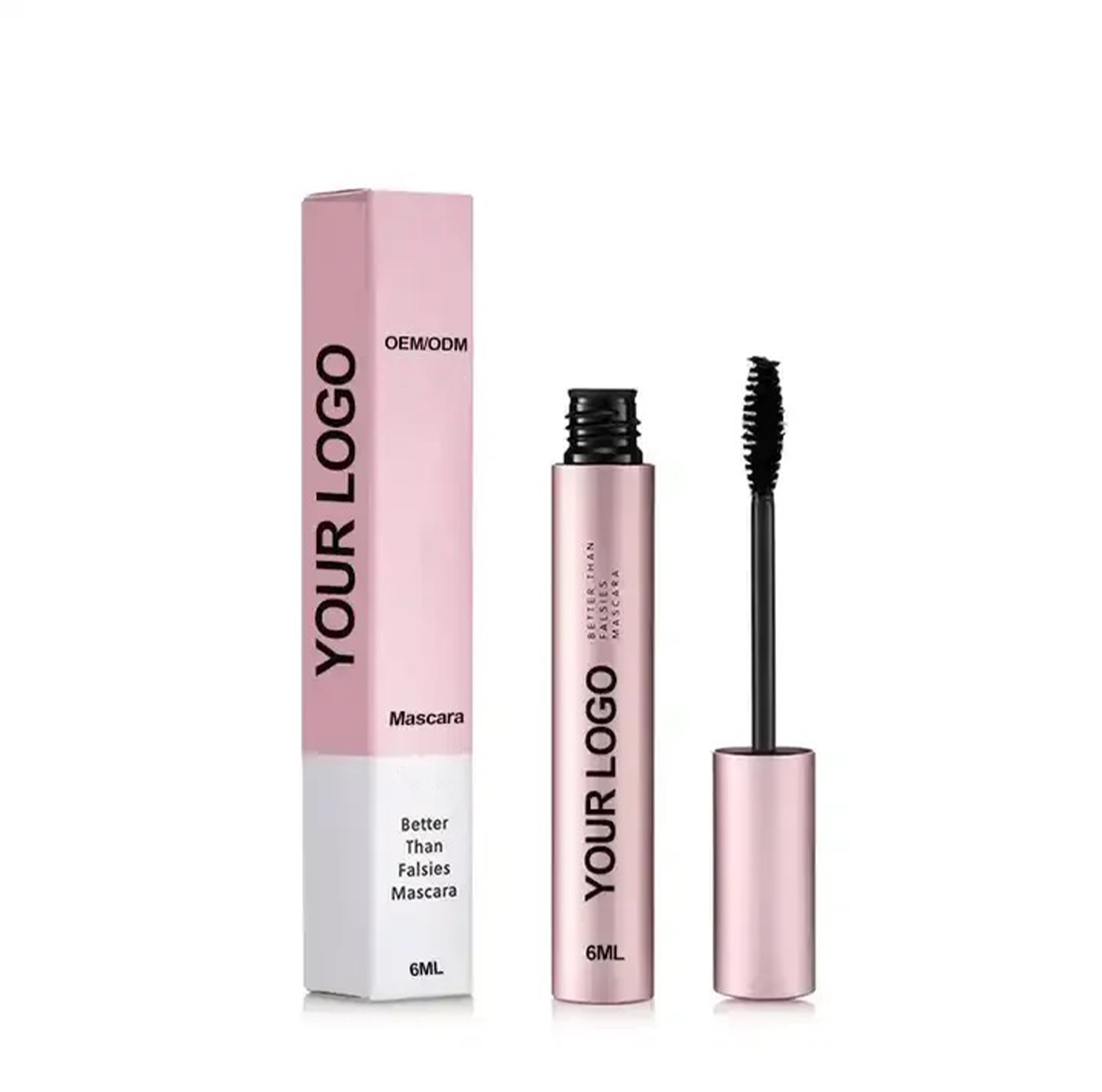 PRIVATE LABEL, Wholesale Luxury PREMIUM Quality, Vegan, Cruelty Free, Makeup Wholesale Keratin Oil Free 4D Long Lash Fibre, Infused with Growth Serum, Collagen and Hyaluronic Acid, Real Growth Effects Mascara, Better than Falsies Mascara