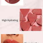 PRIVATE LABEL, Wholesale 100 pcs Luxury PREMIUM Quality Pre-Super Juicy Hydrating Heart Shaped Lip Balm Pen Press Treatment. 15 Colours