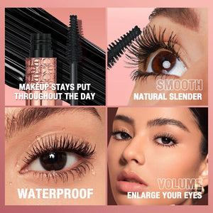 PRIVATE LABEL, 10,000 pcs Wholesale Luxury PREMIUM Quality Vegan, Cruelty Free 
Rose Gold 24Hr Waterproof Ultra Bushy 5D Mascara, Long Lasting Thick Eyelash Effect Mascara