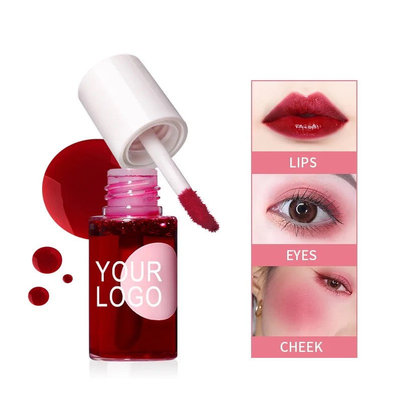 PRIVATE LABEL, 100pcs Wholesale Luxury PREMIUM Quality Vegan, Cruelty Free, Korean Lip Tint, Non-Sticky Deeply Hydrating, Velvety Smooth Plumped Lip Gloss