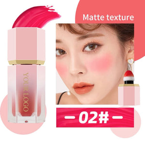 PRIVATE LABEL, 100pcs Wholesale Luxury PREMIUM Quality Waterproof Long Lasting Dual Use Liquid Blush (Free Shipping)