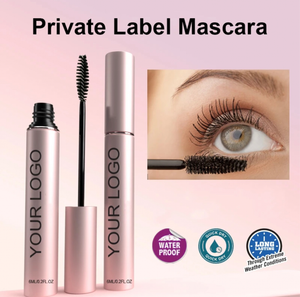 PRIVATE LABEL, Wholesale Luxury PREMIUM Quality, Vegan, Cruelty Free, Makeup Wholesale Keratin Oil Free 4D Long Lash Fibre, Infused with Growth Serum, Collagen and Hyaluronic Acid, Real Growth Effects Mascara, Better than Falsies Mascara