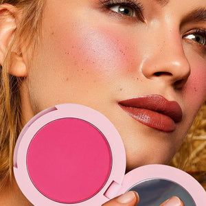 PRIVATE LABEL, 100pcs Wholesale Luxury PREMIUM Quality Vegan, Cruelty Free 
Custom Pink Round Contour Blush Pressed Powder Palette Rosey Cheek Makeup Blusher 14 Shades