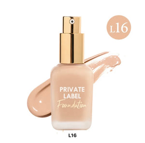 PRIVATE LABEL, Wholesale Luxury PREMIUM Quality Vegan, Cruelty Free Custom Ultra Luxury Waterproof Matte Finish Full Coverage Liquid Foundation with Hyaluronic Acid