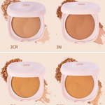 Custom Baking Powder, Matte Compact Pressed Powder, Setting Face Powder, Waterproof Full Coverage Face Foundation Powder 32 Shades