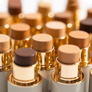 PRIVATE LABEL 100 Piece, Wholesale Luxury PREMIUM Quality, Vegan, Cruelty Free Waterproof Aluminum Bottle Tinted Moisturizer Stick Foundation