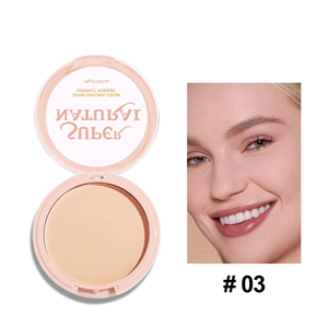 PRIVATE LABEL, 100pcs Wholesale Luxury PREMIUM Quality Vegan, Cruelty Free Light Foundation Oil Control Waterproof Long Lasting Concealing Natural Compact Powder