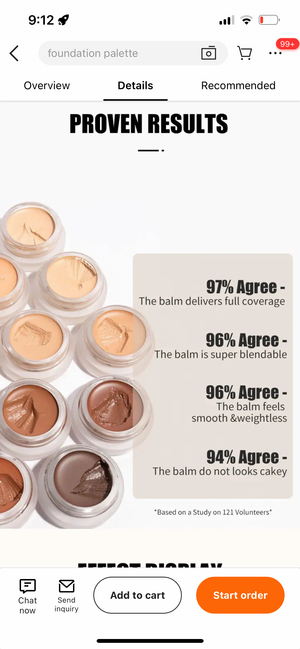 PRIVATE LABEL, 100pcs Wholesale Luxury PREMIUM Quality Vegan, Cruelty Free 
The Darkest Shade Waterproof Long Lasting True Inclusivity Full Coverage Luminous Concealer 19 Shades