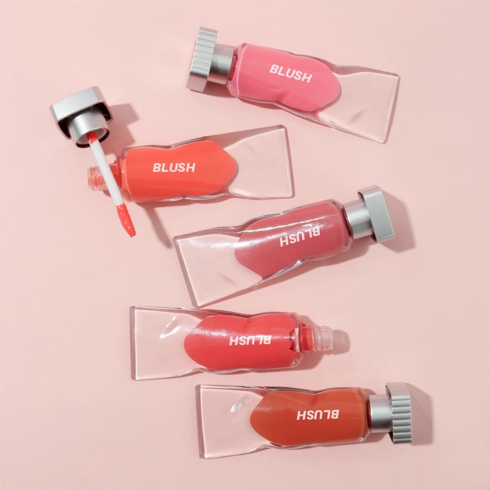 PRIVATE LABEL, 100pcs Wholesale Luxury PREMIUM Quality Vegan, Cruelty Free Korean Glow Lip/Cheek Tint Dewy Liquid Blush