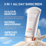 PRIVATE LABEL, 10,000 pcs Wholesale Luxury PREMIUM Quality Vegan, Cruelty Free Rose Gold Superior Sunscreen SPF 30 UV Protection Sunblock with Anti-Aging Moisturizing Features for Skin Brightening