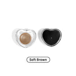 PRIVATE LABEL, 100 pcs Wholesale Luxury PREMIUM Quality Vegan, Cruelty Free 
Custom Heart Shaped Waterproof Eyebrow Filler, Gel Eyebrow Pomade. 23 Shades