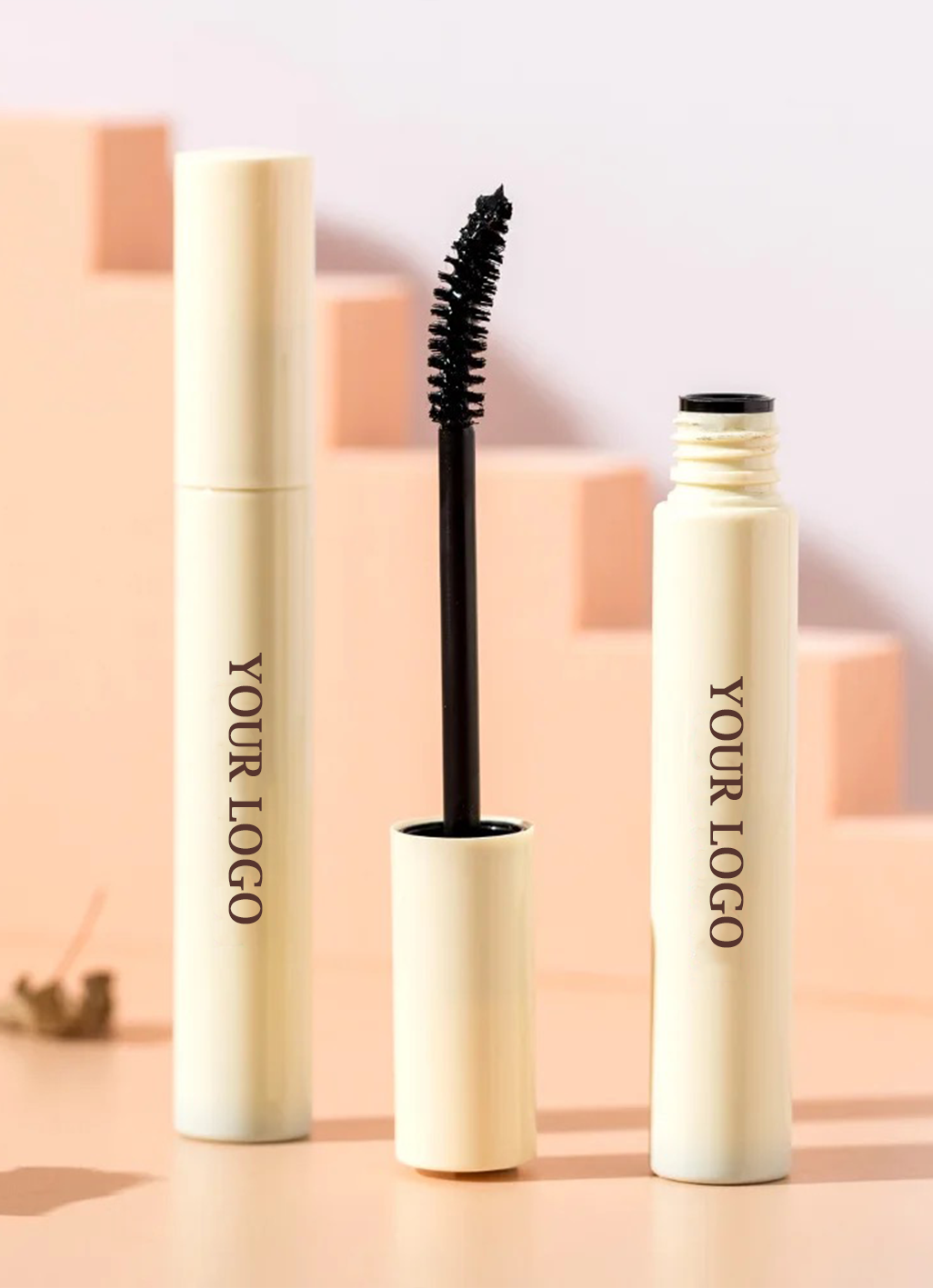 PRIVATE LABEL, 1000 pcs Wholesale Luxury PREMIUM Quality Vegan, Cruelty Free New Candy Cosmetics Milk Chocolate Volumizing Mascara, White Chocolate Curling Mascara, 3D Waterproof Lengthening Black Mascara