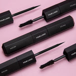 PRIVATE LABEL, 100 pcs Wholesale Luxury PREMIUM Quality Vegan, Cruelty Free Cosmetic Waterproof Long Lasting 2-in-1 Mascara Eyeliner Duo