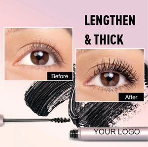 PRIVATE LABEL, Wholesale Luxury PREMIUM Quality, Vegan, Cruelty Free, Makeup Wholesale Keratin Oil Free 4D Long Lash Fibre, Infused with Growth Serum, Collagen and Hyaluronic Acid, Real Growth Effects Mascara, Better than Falsies Mascara