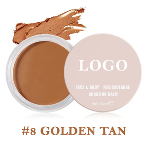 PRIVATE LABEL, 100pcs Wholesale Luxury PREMIUM Quality Vegan, Cruelty Free 
The Darkest Shade Full Coverage Bronzing Balm Waterproof Moisturizing Long Lasting Creamy Inclusivity Concealers 15 Shades