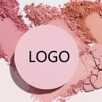 PRIVATE LABEL, 100pcs Wholesale Luxury PREMIUM Quality Vegan, Cruelty Free 
Custom Pink Round Contour Blush Pressed Powder Palette Rosey Cheek Makeup Blusher 14 Shades