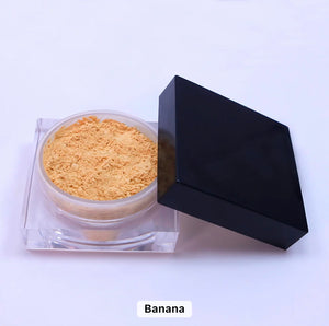 PRIVATE LABEL, Wholesale Luxury PREMIUM Quality Pre-Filled Custom Waterproof Face Oil Control Loose Powder Pink Purple Neutral Matte Shimmer Loose Setting Powders