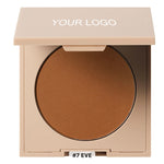 PRIVATE LABEL, 100pcs Wholesale Luxury PREMIUM Quality Vegan, Cruelty Free Best OEM Cosmetic Highlight and Bronzer Pressed Powder Talc Free Bronzer Contouring Palette 8 Shades