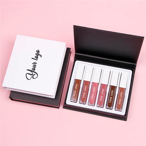 PRIVATE LABEL, Wholesale Luxury PREMIUM Quality Vegan, Cruelty Free Non-Sticky High-Shine Shimmer  Glossy Juicy Lipgloss/ Matte Liquid Lipstick Sheer Finish 6 pcs Lipgloss Lip Kit. 98 Shades