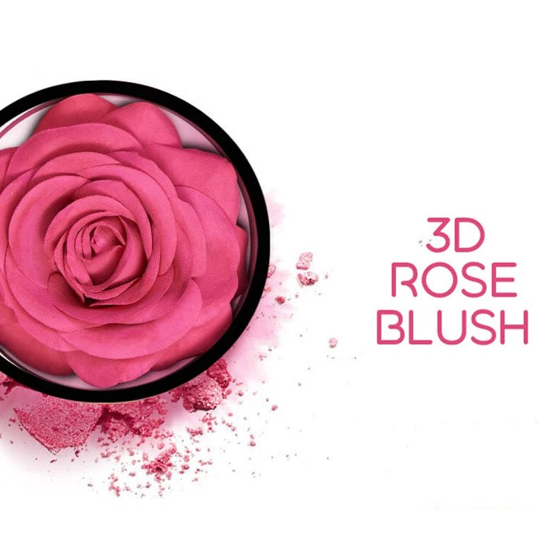 PRIVATE LABEL, 100pcs Wholesale Luxury PREMIUM Quality Vegan, Cruelty Free, 
Waterproof, Long Lasting 3D Blush Rose, Cheek Tint Flower Blush Powder 4 Shades