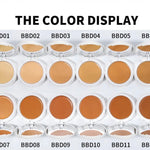 PRIVATE LABEL, Wholesale 100 Pcs Luxury PREMIUM Quality Vegan, Cruelty Free Full Coverage Waterproof Sweat proof Matte Long Lasting Concealer Cream Contour Foundation 14 Shades