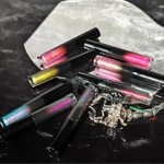 PRIVATE LABEL, 100 pcs Wholesale Luxury PREMIUM Quality Vegan, Cruelty Free, 
Waterproof, Transfer-proof, Long Lasting, High Pigmented Mesmerizing Multi-chrome Glitter Chameleon Lipgloss 14 Shades