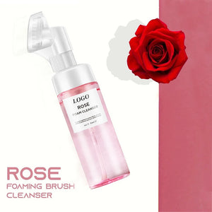 PRIVATE LABEL, Wholesale Luxury PREMIUM Quality Pre-Filled 200 Pcs Korean Vegan Amino Acid Cleansing Mousse Remove Makeup Moisturizing Face Wash Rose Foaming Facial Cleanser