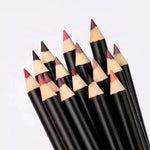 PRIVATE LABEL, 100pcs Wholesale Luxury PREMIUM Quality Vegan, Cruelty Free 
Custom your Logo Long Lasting Lipliner Pencil Matte High Quality Wood Lip Liner 21 Shades