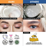 PRIVATE LABEL, 100pcs Wholesale Luxury PREMIUM Quality Vegan, Cruelty Free Black Waterproof Long Lasting Clear Styling Eyebrow Soap Strong Hold  Perfecting Eyebrow Pomade