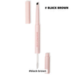 PRIVATE LABEL, Wholesale 100 pcs Luxury PREMIUM Quality, Retractable Makeup Pen 2-in-1 Brow Sculpting Lamination Gel and Tint Pencil Duo, Natural Brow Pencil with Brow Gel