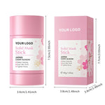 PRIVATE LABEL, Wholesale Luxury PREMIUM Quality Japanese Cherry Blossom Stick Mask, Sakura Hydrating Deep Pore Cleansing Face Mud Mask 50g