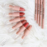 PRIVATE LABEL, 100pcs Wholesale Luxury PREMIUM Quality Vegan, Cruelty Free, Custom Beige Packaging, Nude Long Lasting Waterproof Matte Liquid Lipstick 16 Shades