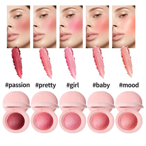 PRIVATE LABEL, 100pcs Wholesale Luxury PREMIUM Quality Vegan, Waterproof Glitter Compact Cream Powder Blush with Mirror, Long Lasting High Pigmented Blushes (Free Shipping)