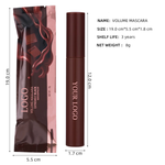 PRIVATE LABEL, 1000 pcs Wholesale Luxury PREMIUM Quality Vegan, Cruelty Free New Candy Cosmetics Milk Chocolate Volumizing Mascara, White Chocolate Curling Mascara, 3D Waterproof Lengthening Black Mascara