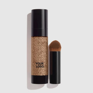 PRIVATE LABEL, 5000 pcs Wholesale Luxury PREMIUM Quality Vegan, Cruelty Free 24 Hr Wear Waterproof Anti-aging Hyaluronic Acid Serum Foundation  Full Coverage Long Lasting Luxurious Tinted Micro-droplets Foundation for Radiant Skin 60 Inclusive Shades