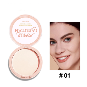 PRIVATE LABEL, 100pcs Wholesale Luxury PREMIUM Quality Vegan, Cruelty Free Light Foundation Oil Control Waterproof Long Lasting Concealing Natural Compact Powder