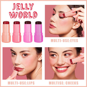 PRIVATE LABEL, 100pcs Wholesale Luxury PREMIUM Quality Vegan, Cruelty Free, Paraben Free Custom Cute Long Lasting Natural Waterproof Bouncy Jelly Blush