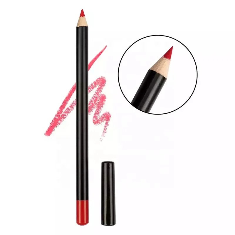 PRIVATE LABEL, 100pcs Wholesale Luxury PREMIUM Quality Vegan, Cruelty Free 
Custom your Logo Long Lasting Lipliner Pencil Matte High Quality Wood Lip Liner 21 Shades