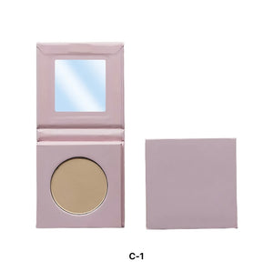 PRIVATE LABEL, 100pcs Wholesale Luxury PREMIUM Quality Vegan, Cruelty Free Custom Cute Pink Square Inner Round Pressed Powder High Pigmented Single Blush/ Contour Bronzer Palette 20 Shades