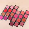 PRIVATE LABEL, 100pcs Wholesale Luxury PREMIUM Quality Vegan, Cruelty Free 
Custom Square Packaging, Waterproof Compact Pressed Powder Nude, Pink High Pigmented Blush. 22 Shades