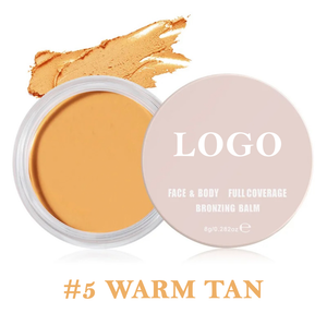 PRIVATE LABEL, 100pcs Wholesale Luxury PREMIUM Quality Vegan, Cruelty Free 
The Darkest Shade Full Coverage Bronzing Balm Waterproof Moisturizing Long Lasting Creamy Inclusivity Concealers 15 Shades