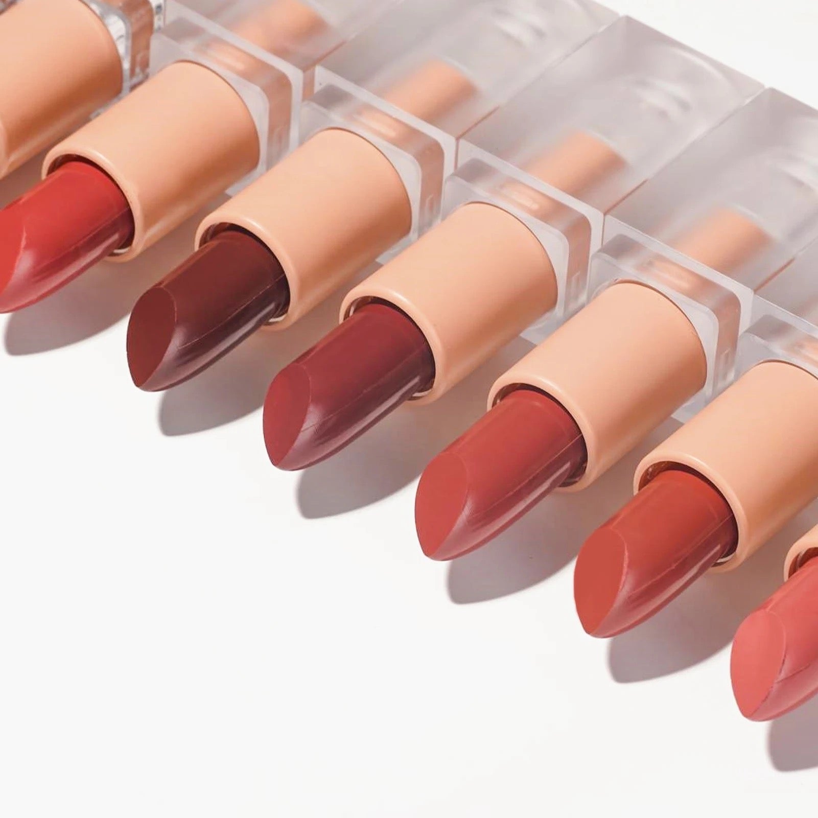 PRIVATE LABEL, 100pcs Wholesale Luxury PREMIUM Quality Vegan, Cruelty Free, Custom Beige Packaging, Nude Long Lasting Waterproof Matte Liquid Lipstick 16 Shades