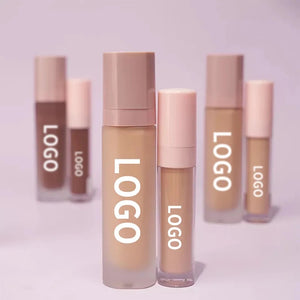 PRIVATE LABEL, Wholesale 100 Pcs Luxury PREMIUM Quality Vegan, Cruelty Free White Pump Bottle Matte Cream Foundation 30ml Full Coverage Makeup Base, Long Lasting Waterproof Concealer, Custom Liquid Foundation 18 Shades