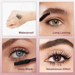 PRIVATE LABEL, Wholesale Luxury PREMIUM Quality, Vegan, Cruelty Free, Makeup Wholesale Keratin Oil Free 4D Long Lash Fibre, Infused with Growth Serum, Collagen and Hyaluronic Acid, Real Growth Effects Mascara, Better than Falsies Mascara