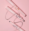 PRIVATE LABEL, 100pcs Wholesale Luxury PREMIUM Quality Vegan, Cruelty Free, 
Custom Cute Pink Packaging, Eyebrow Pen Cosmetics, Eyebrow Pencil with a 4 Micro-Fork Tip Applicator to Create Natural Looking Brows, 3 Shades