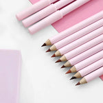 PRIVATE LABEL 100 Piece Wholesale Waterproof ,PREMIUM Quality, Vegan, Cruelty Free Custom Cute Pink Waterproof Long Lasting Lip Liner Pencil 24 Shades